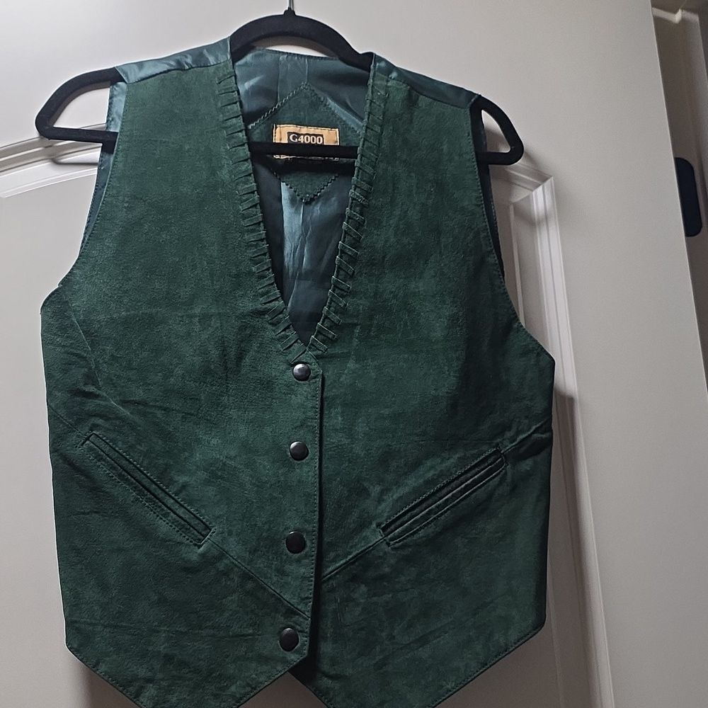 Vintage G4000 Genuine Leather Vest